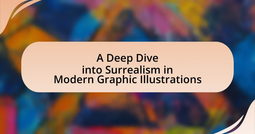 A Deep Dive into Surrealism in Modern Graphic Illustrations