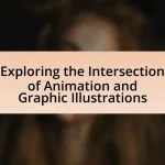 Exploring the Intersection of Animation and Graphic Illustrations
