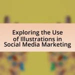 Exploring the Use of Illustrations in Social Media Marketing
