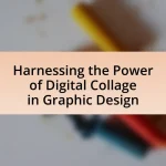 Harnessing the Power of Digital Collage in Graphic Design