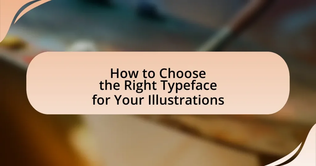 How to Choose the Right Typeface for Your Illustrations