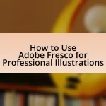 How to Use Adobe Fresco for Professional Illustrations