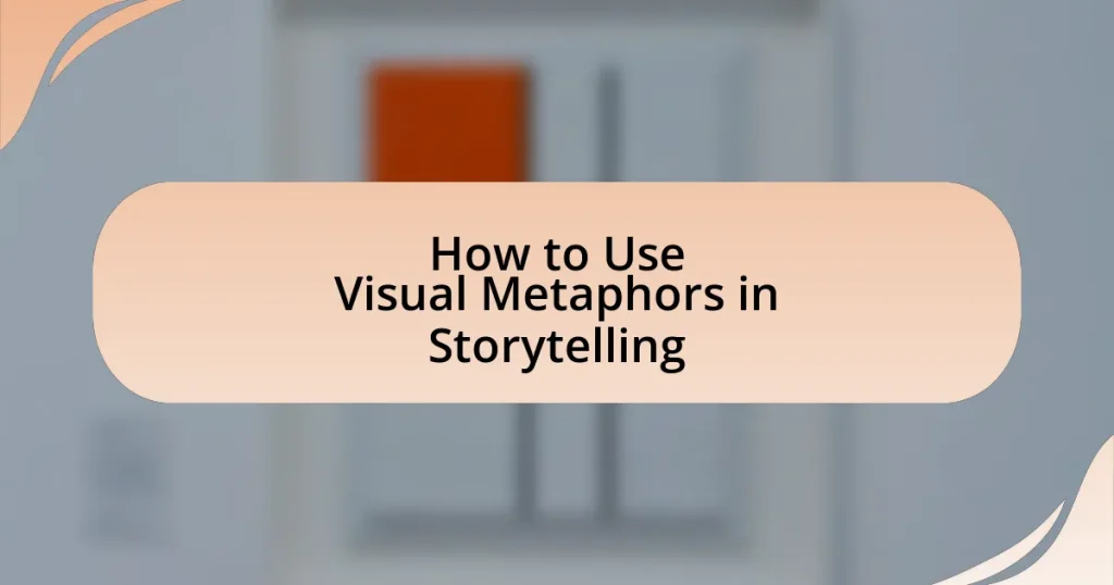 How to Use Visual Metaphors in Storytelling