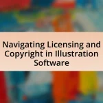 Navigating Licensing and Copyright in Illustration Software