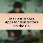 The Best Mobile Apps for Illustrators on the Go