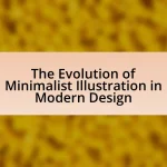 The Evolution of Minimalist Illustration in Modern Design