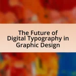 The Future of Digital Typography in Graphic Design
