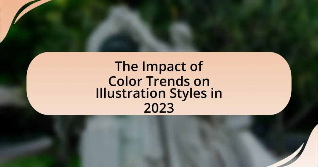 The Impact of Color Trends on Illustration Styles in 2023