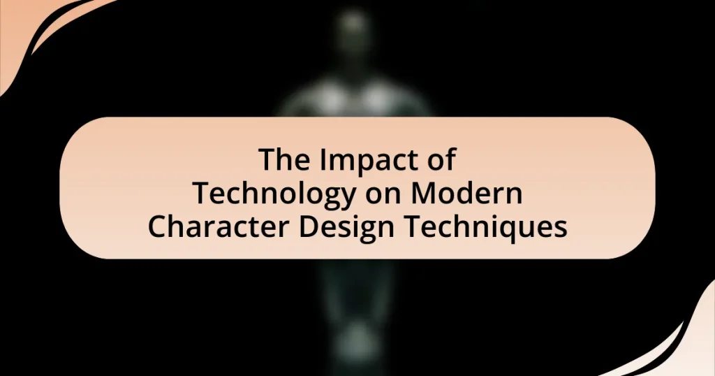 The Impact of Technology on Modern Character Design Techniques