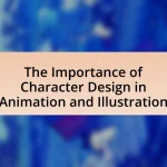 The Importance of Character Design in Animation and Illustration