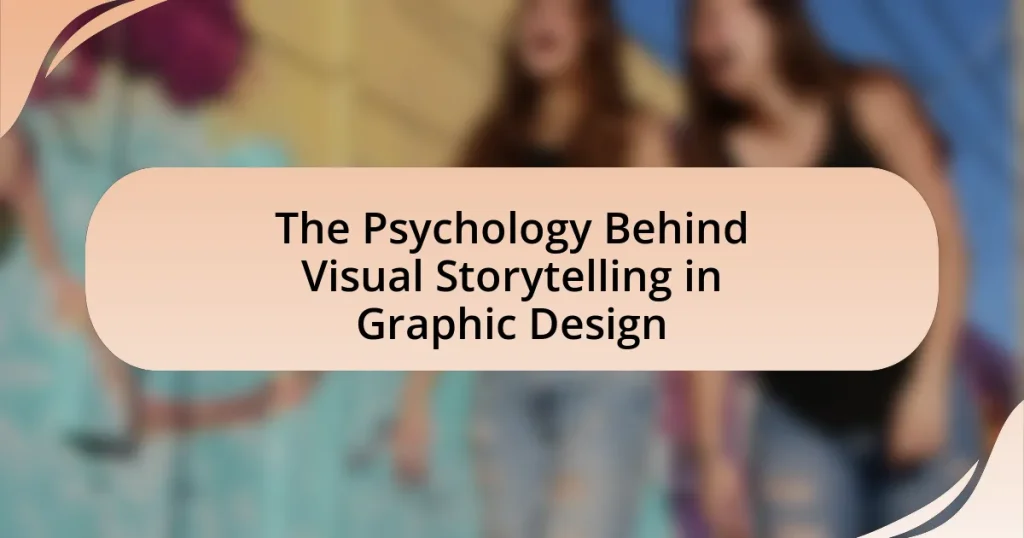 The Psychology Behind Visual Storytelling in Graphic Design