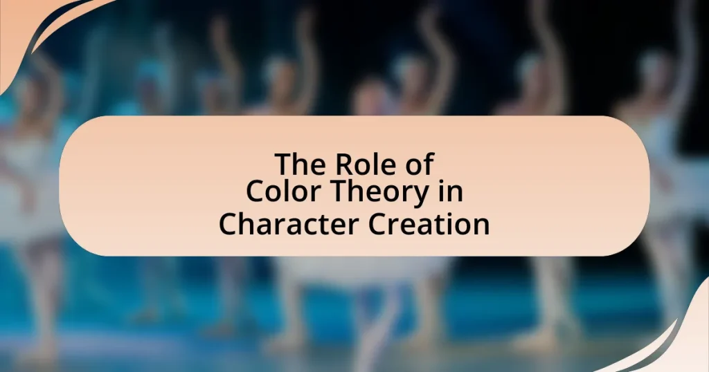 The Role of Color Theory in Character Creation