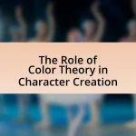 The Role of Color Theory in Character Creation