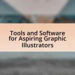 Tools and Software for Aspiring Graphic Illustrators
