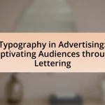 Typography in Advertising: Captivating Audiences through Lettering