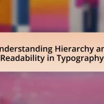 Understanding Hierarchy and Readability in Typography