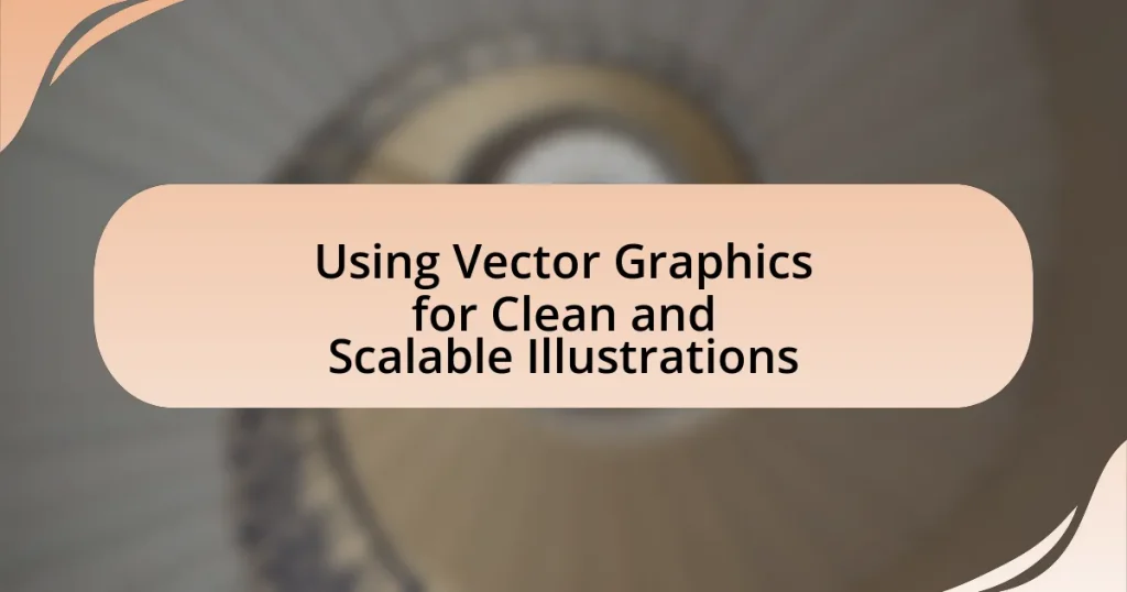 Using Vector Graphics for Clean and Scalable Illustrations