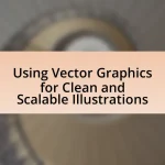 Using Vector Graphics for Clean and Scalable Illustrations