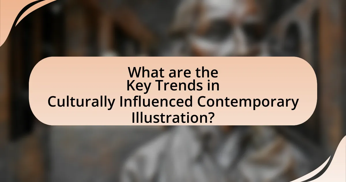 What are the Key Trends in Culturally Influenced Contemporary Illustration?
