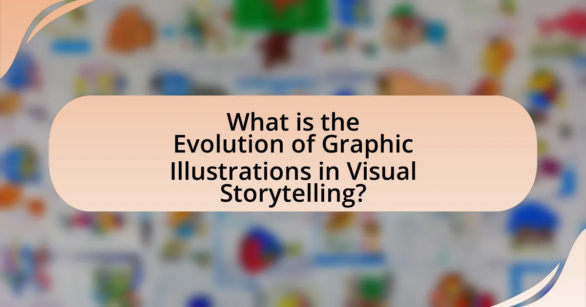 What is the Evolution of Graphic Illustrations in Visual Storytelling?