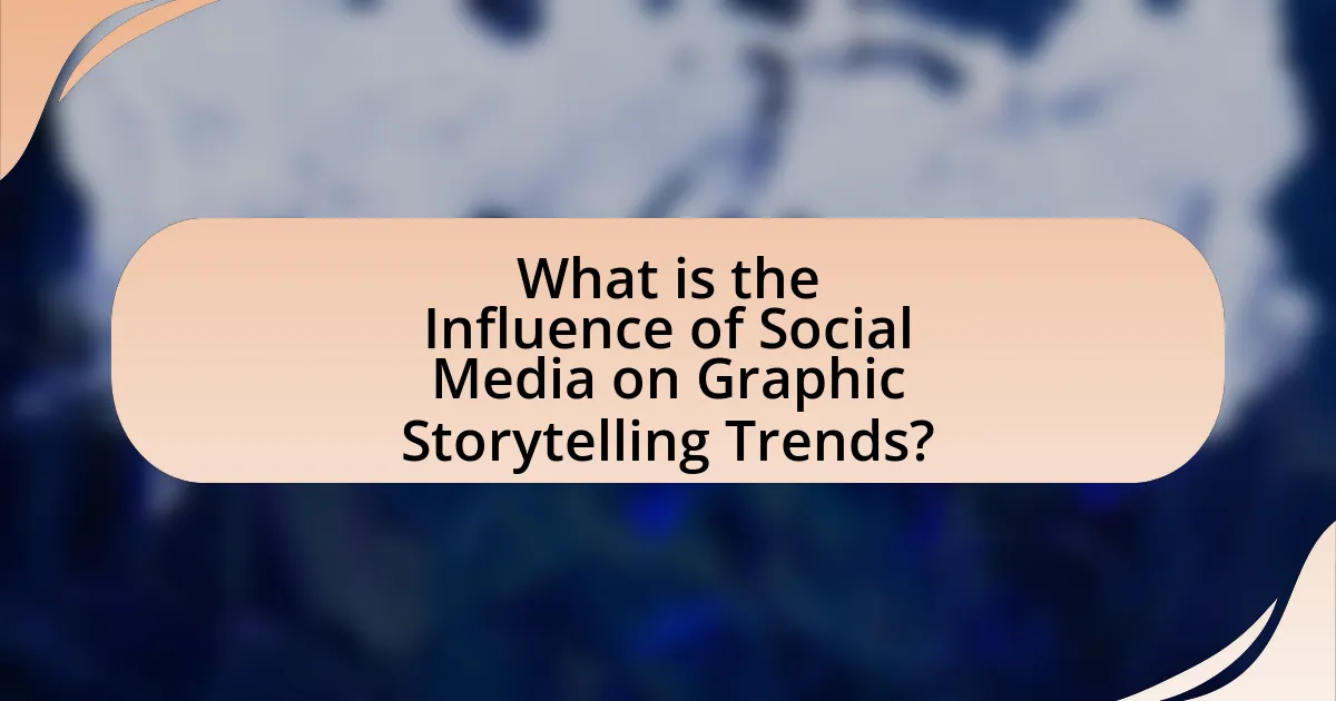 What is the Influence of Social Media on Graphic Storytelling Trends?