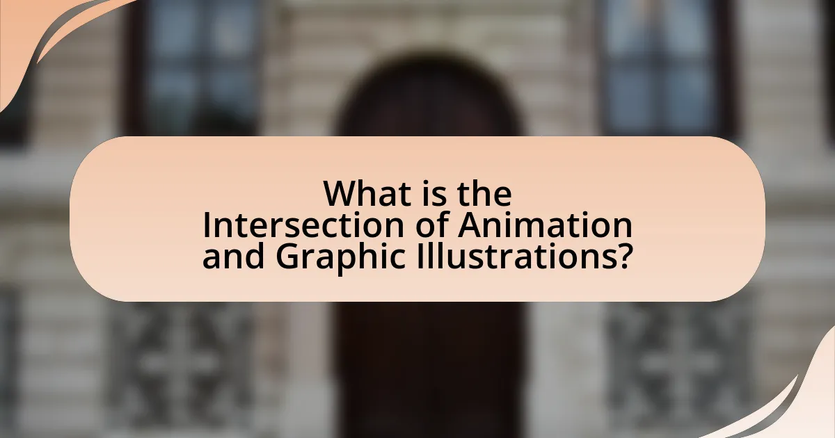 What is the Intersection of Animation and Graphic Illustrations?