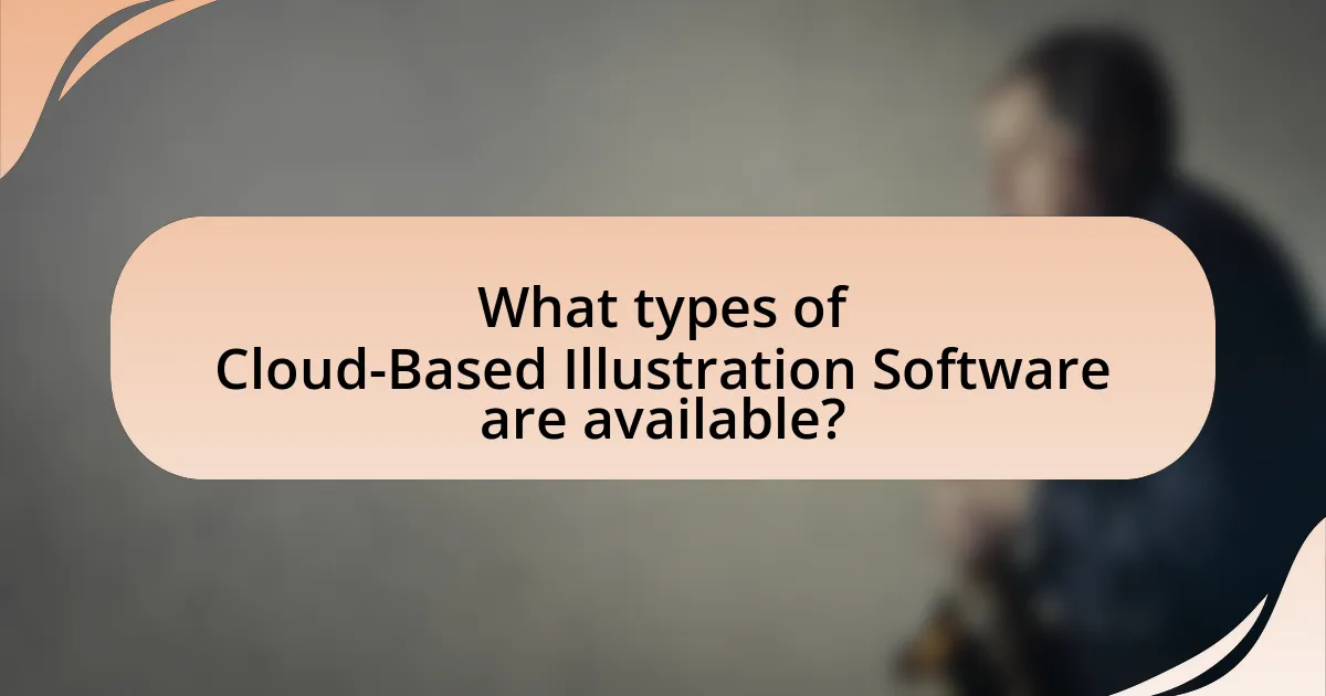 What types of Cloud-Based Illustration Software are available?